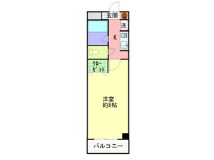 権堂駅 徒歩4分 1階の物件間取画像